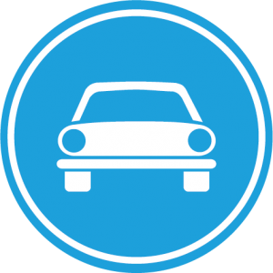 Auto rijbewijs B bord